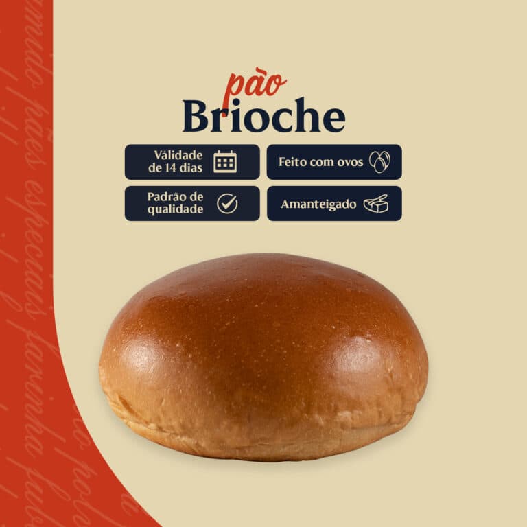 Pão brioche da Larri